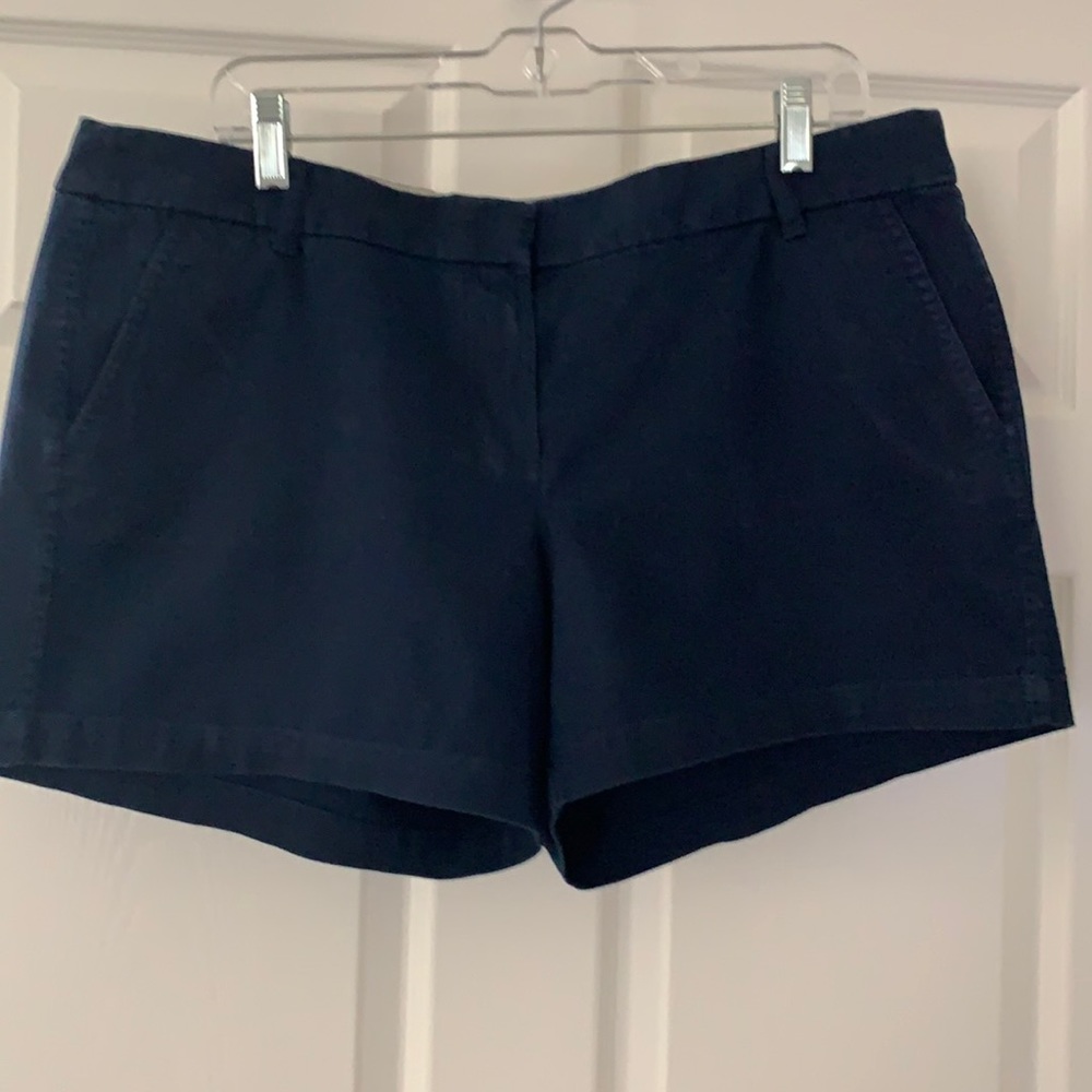 J Crew Navy 5 inch Chino Shorts